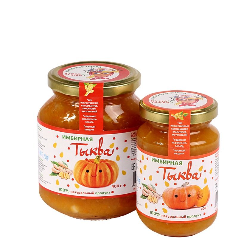 Варенье "Имбирная тыква" 400 г