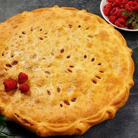 ПИРОГ С МАЛИНОЙ, 500 г. ПИРОГ С МАЛИНОЙ, 500 г.
