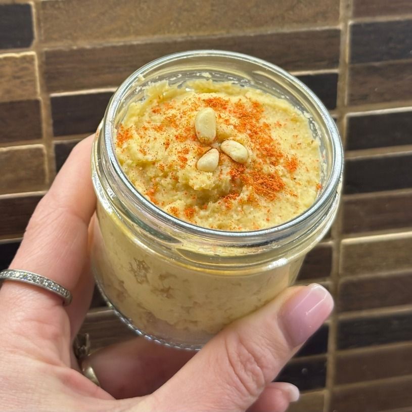 Хумус с кедровыми орехами