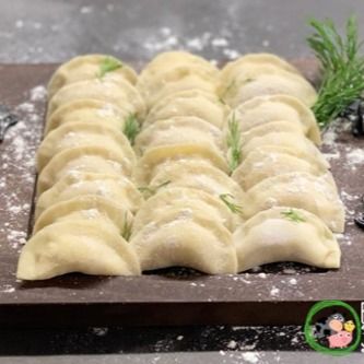 Вареники с картофелем и грибами Вареники с картофелем и грибами