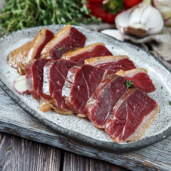 Вяленая грудка гуся в вакууме Вяленая грудка гуся в вакууме