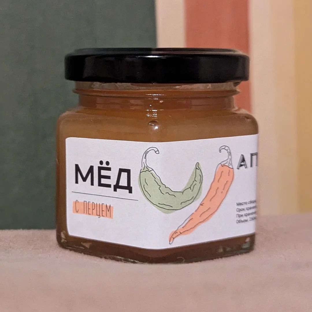 Мёд с острым перцем
