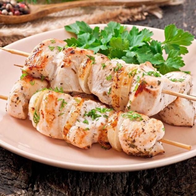 Шашлык из куриного филе Шашлык из куриного филе