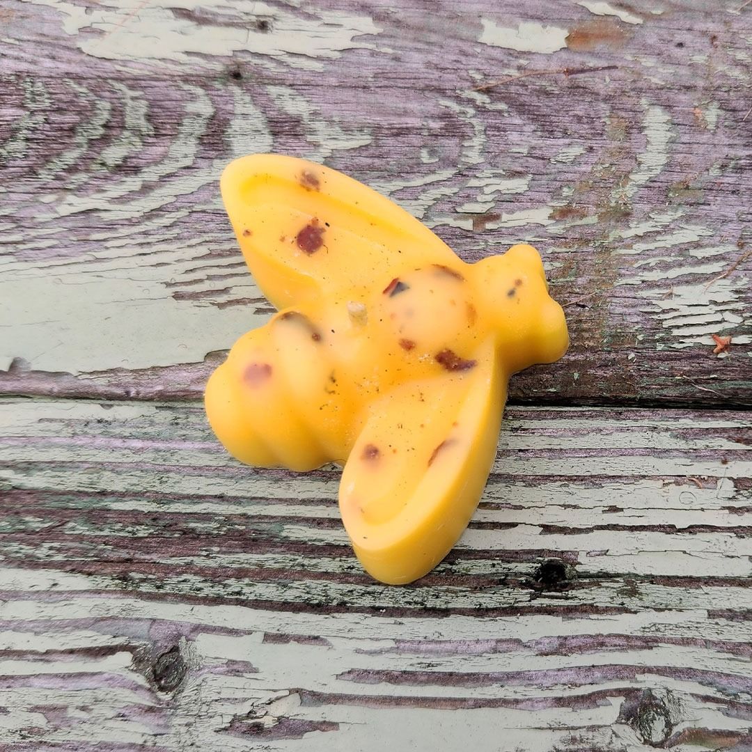 Свечи из воска с прополисом "Пчёлка"