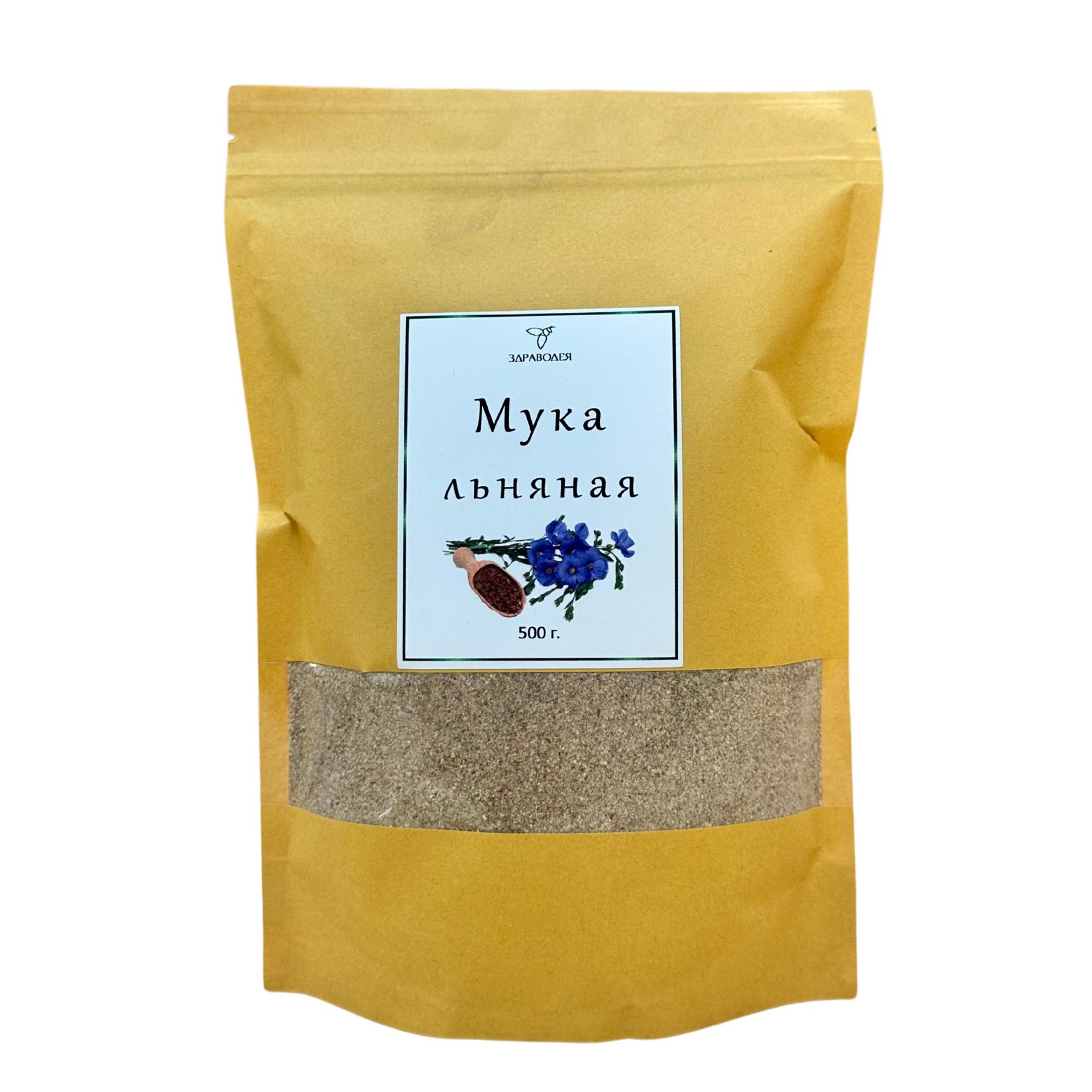 Льняная мука безглютеновая