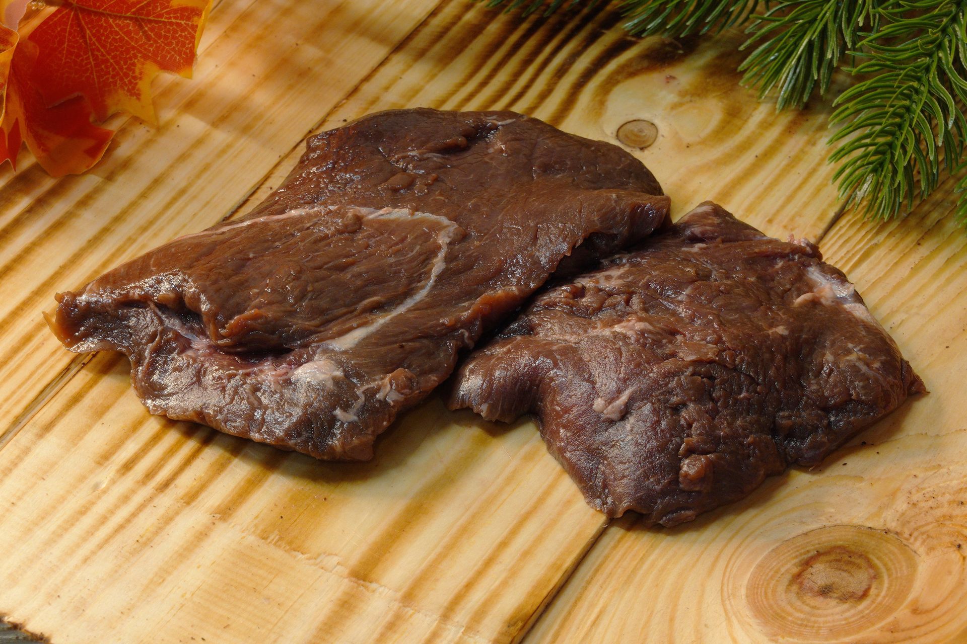 Стейк из северного оленя (стриплойн) - упаковка 0.3 Кг.-7