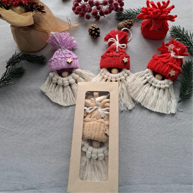 Гномики макраме, домовички Гномики макраме, домовички