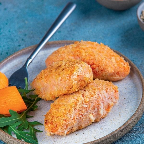 Котлеты морковные с курагой