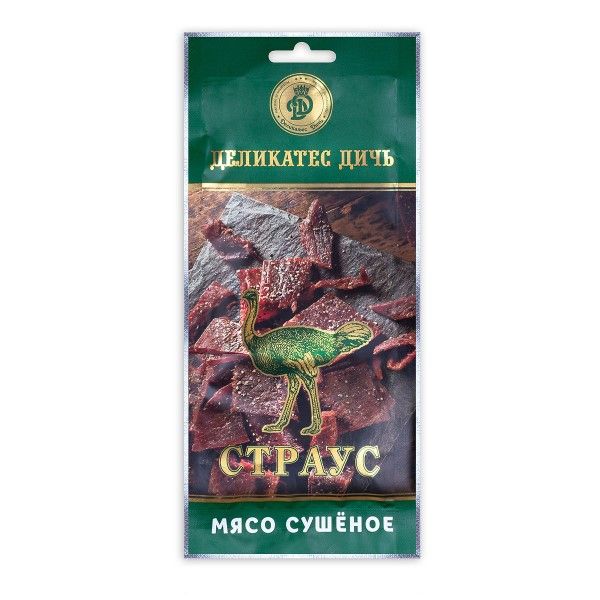 Сушеное мясо страуса