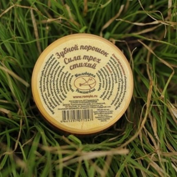 Зубной порошок "Сила трёх стихий" Зубной порошок "Сила трёх стихий"