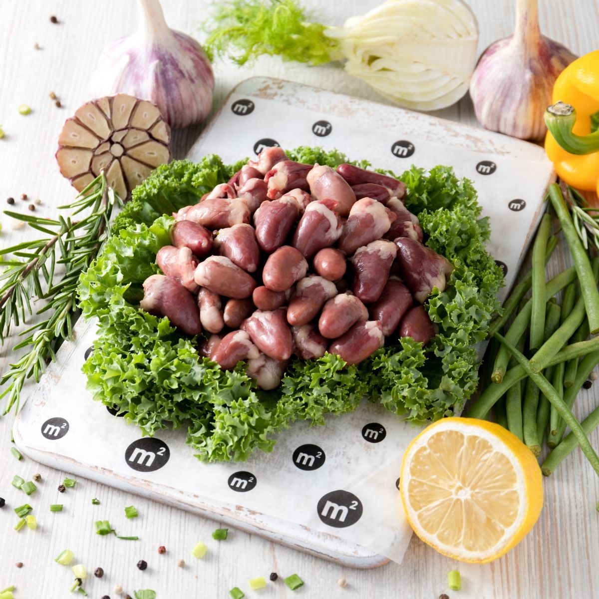 Сердце куриное, шоковая заморозка