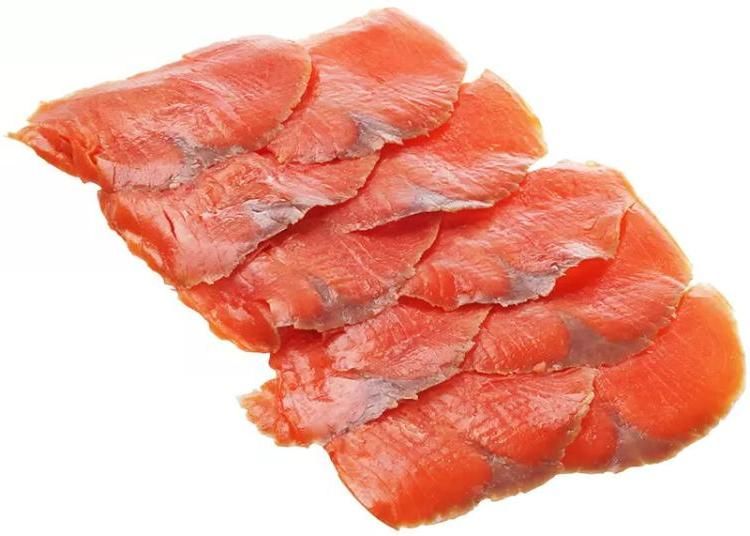 Кижуч подкопченный ломтики, 300 гр, Камчатка Кижуч подкопченный ломтики, 300 гр, Камчатка