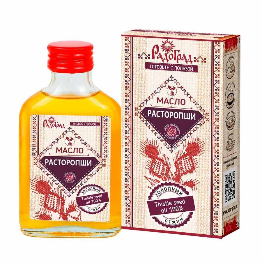 Масло расторопши РАДОГРАД,100 мл. Масло расторопши РАДОГРАД,100 мл.