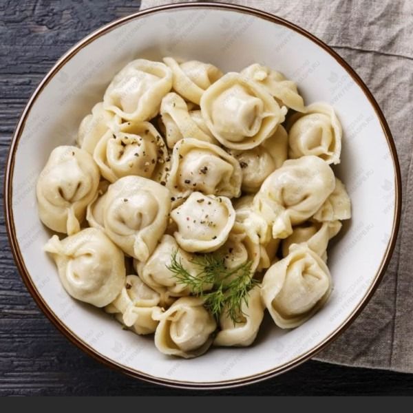 Пельмени с грибами