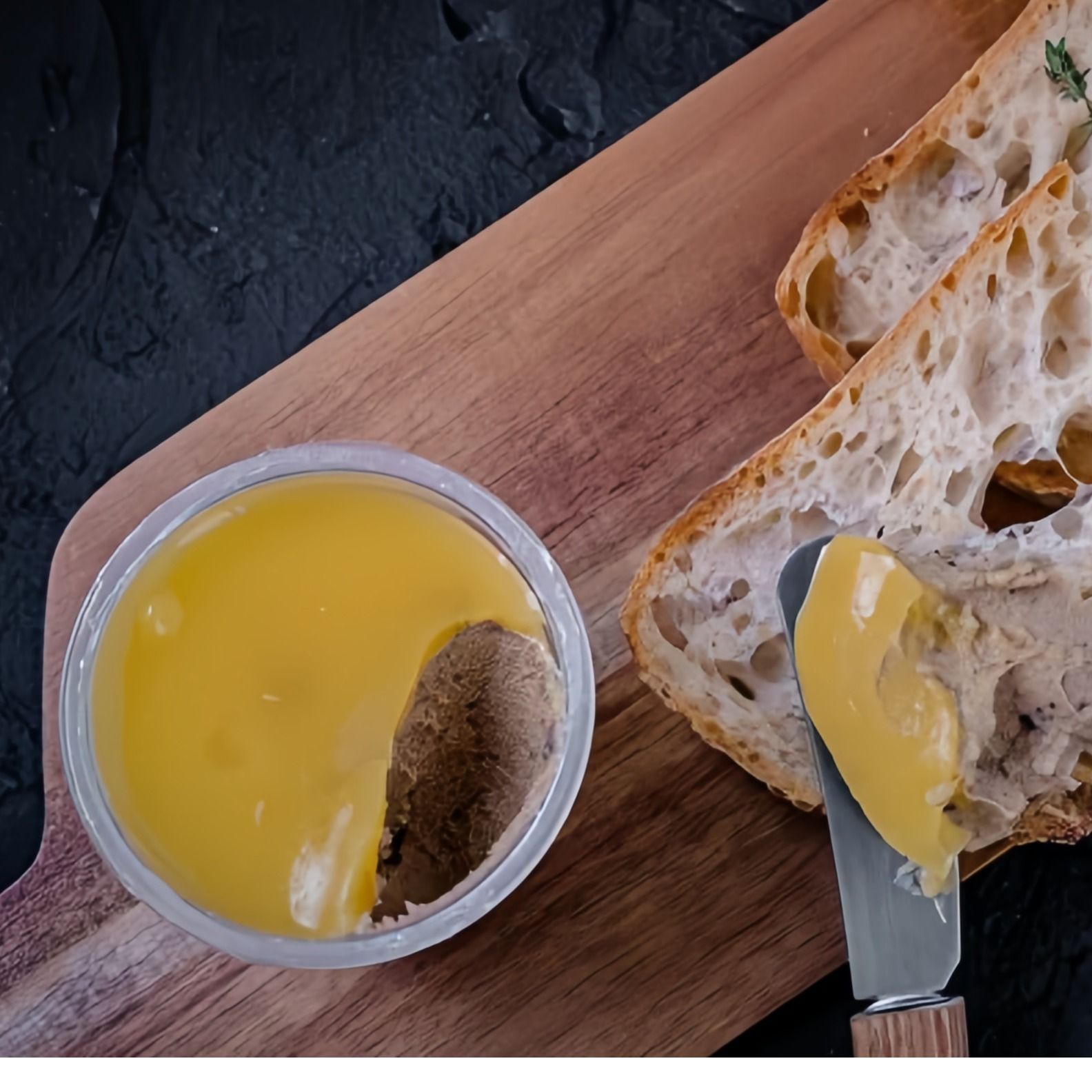 Паштет с апельсиновой глазурью и черносливом