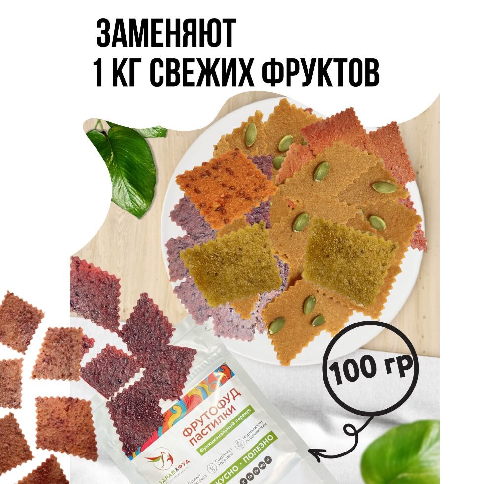 Пастила фруктовая без сахара Яблоко и фундук-12