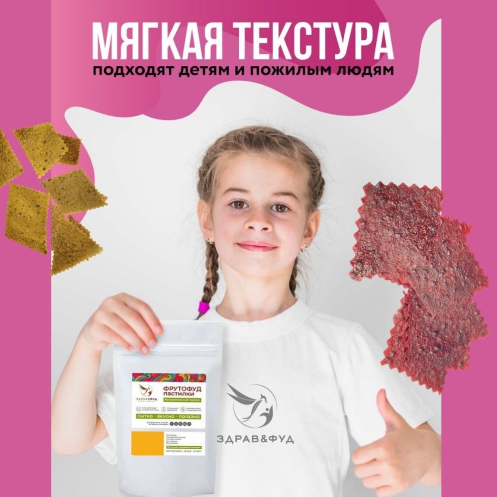 Пастила фруктовая без сахара Малиновый шейк-4