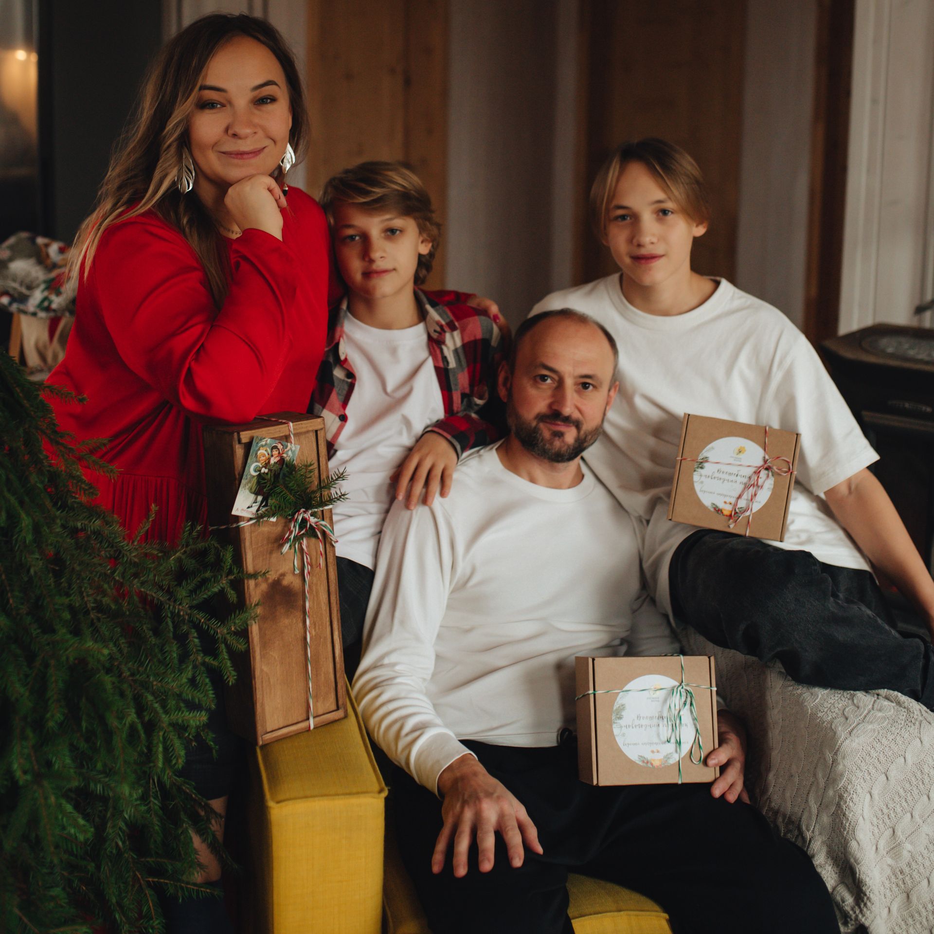 Новогодний медовый набор "Коробочка Счастья"-6