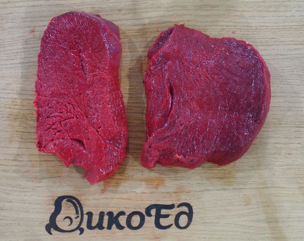 Стейк из северного оленя (стриплойн) - упаковка 0.3 Кг.-2