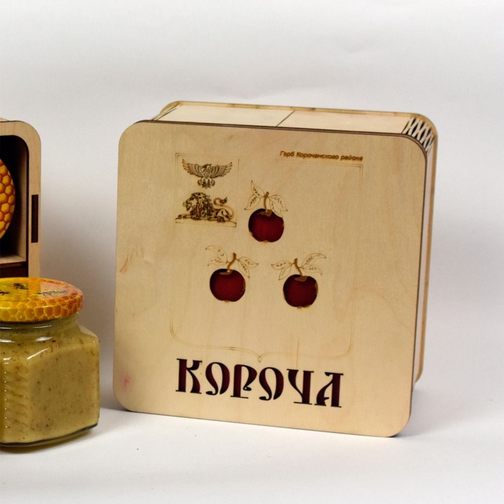 Коробочка "Герб Корочанского района"