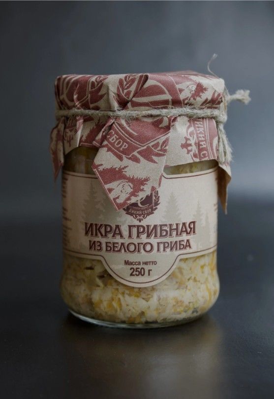 Икра грибная из белого гриба - упаковка 1 Шт.-7