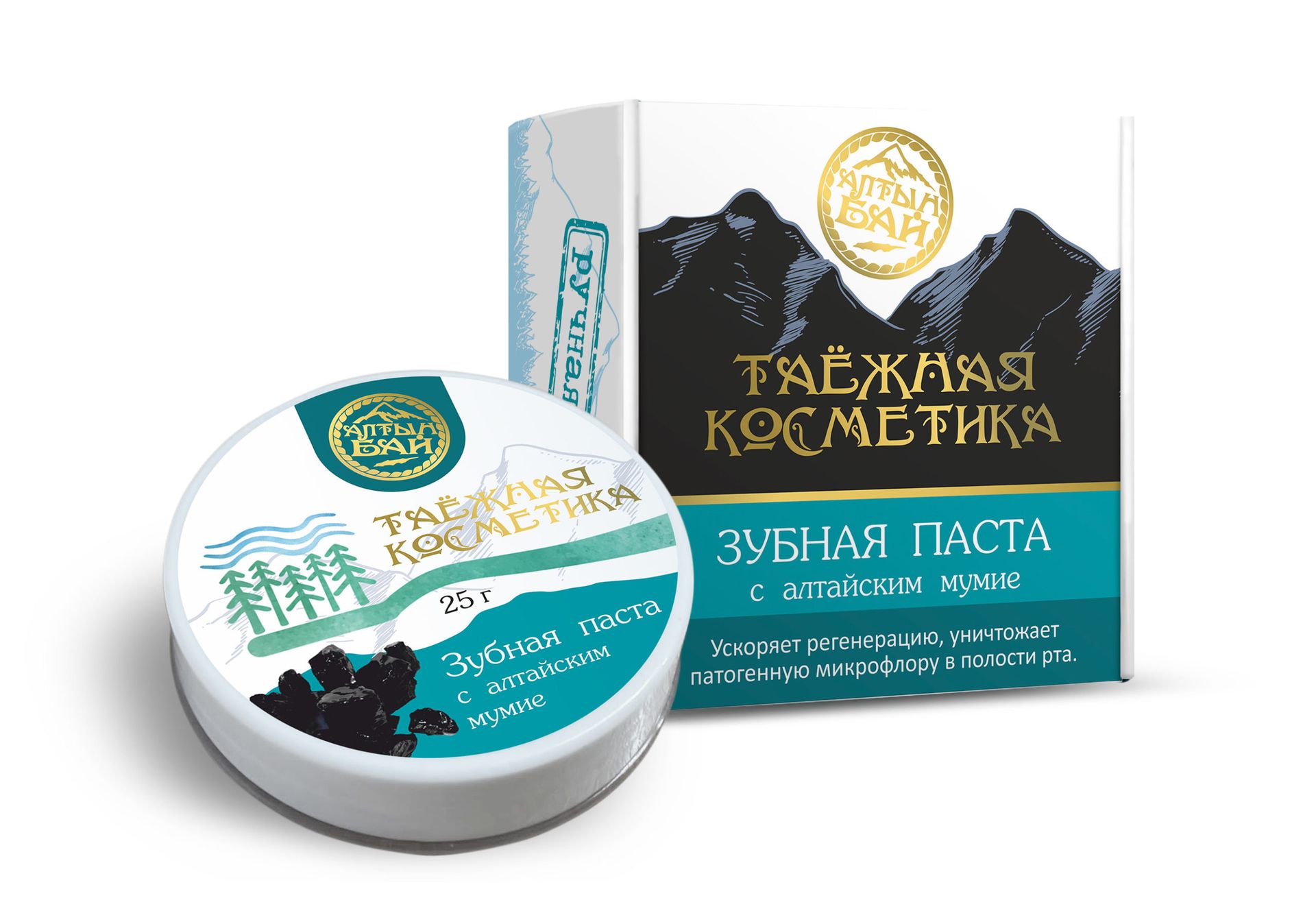 Зубная паста С МУМИЁ ускоряет регенерацию и уничтожает патогенную микрофлору, 25 гр.-2