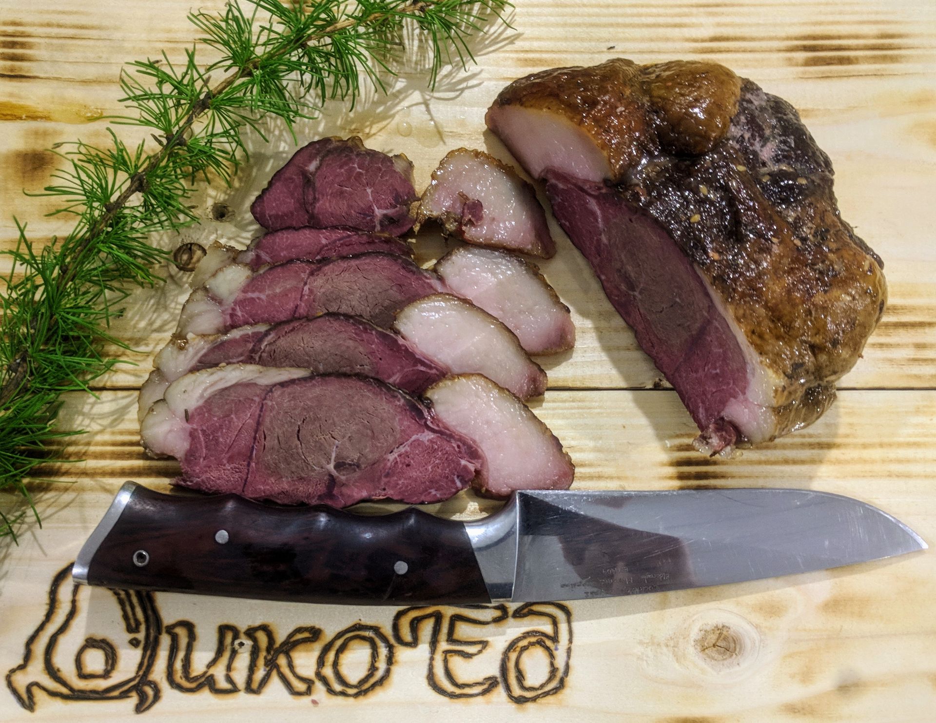Мясо медведя варено-копченое - упаковка 0.3 Кг.-2 Мясо медведя варено-копченое - упаковка 0.3 Кг.-2
