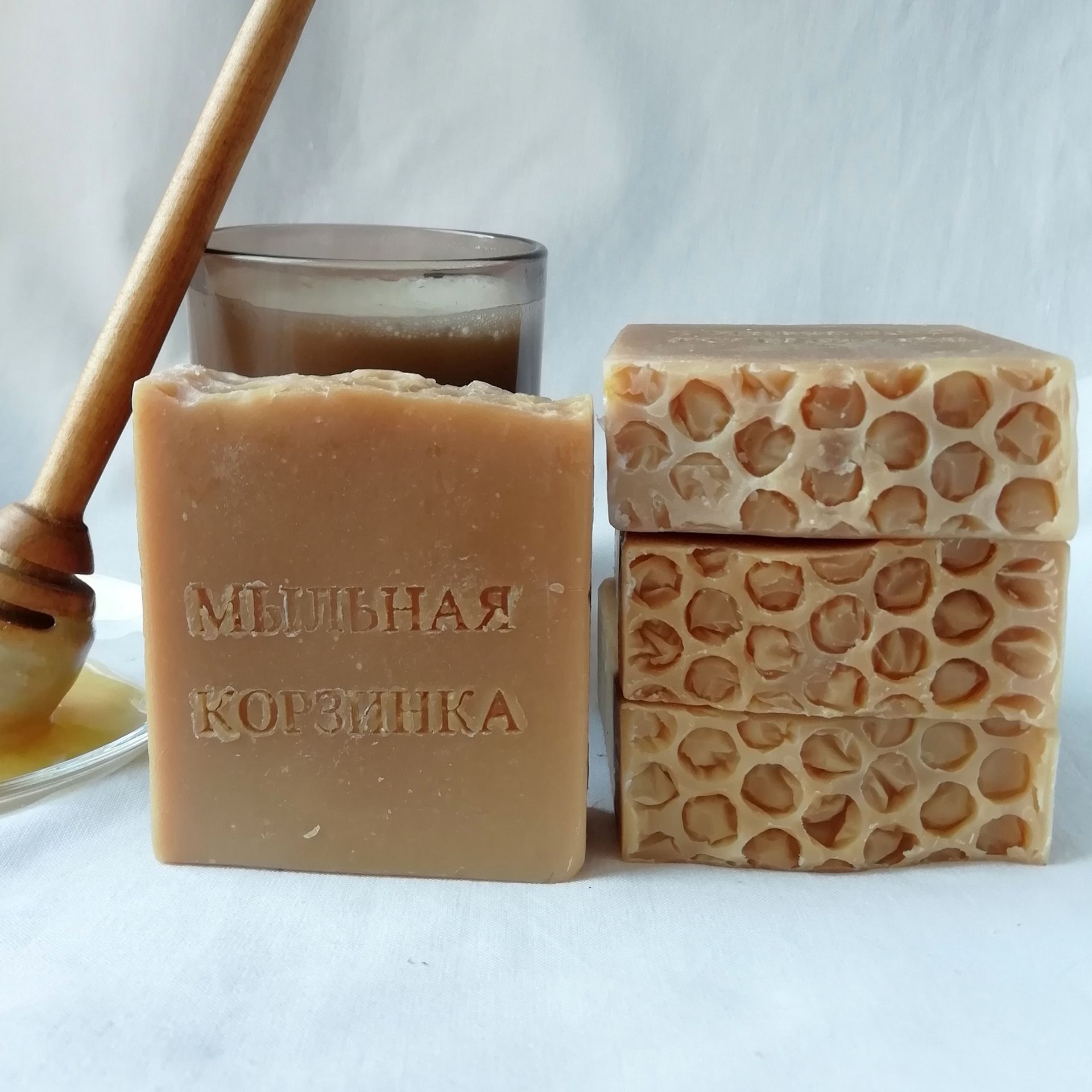 "Молочное с мёдом" натуральное мыло