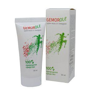 Gemorole Крем-мазь от геморроя 50мл Gemorole Крем-мазь от геморроя 50мл