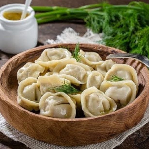 Пельмени с гусем Пельмени с гусем