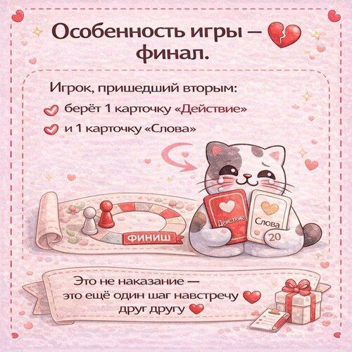 Игра для пар «Стать ближе» со сладостями-10