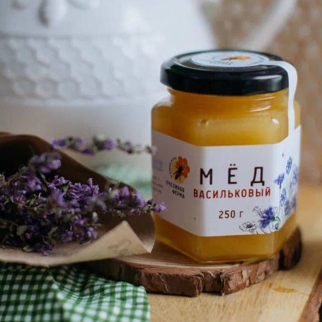 Мёд Васильковый 250г-2