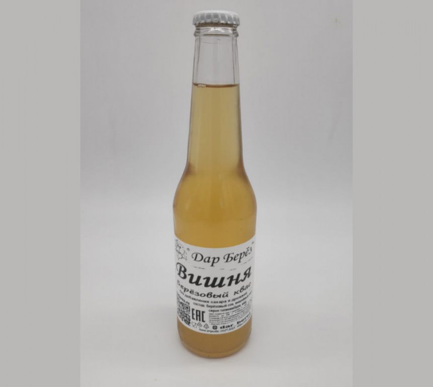 Березовый квас вишня (330 мл) - упаковка 1 Шт. Березовый квас вишня (330 мл) - упаковка 1 Шт.