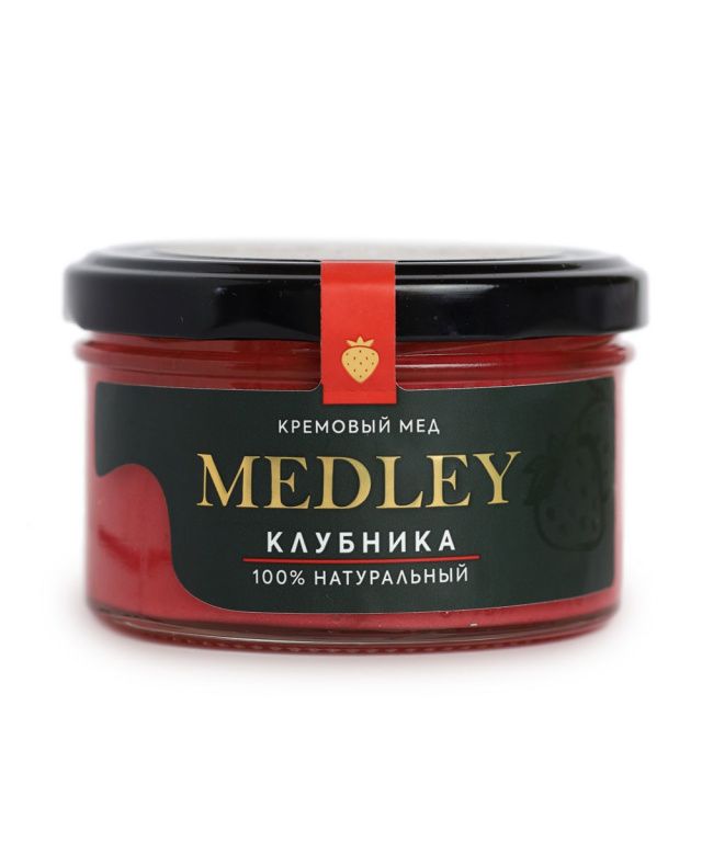 Крем-мед с Клубникой - упаковка 1 Шт.-2 Крем-мед с Клубникой - упаковка 1 Шт.-2