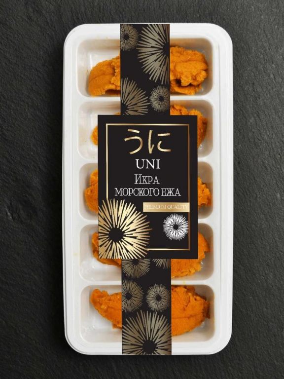 Икра морского ежа Uni Премиум (Акустическая заморозка)100гр - упаковка 1 Шт.-2
