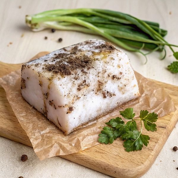 Сало свиное соленое / 250 гр-6 Сало свиное соленое / 250 гр-6