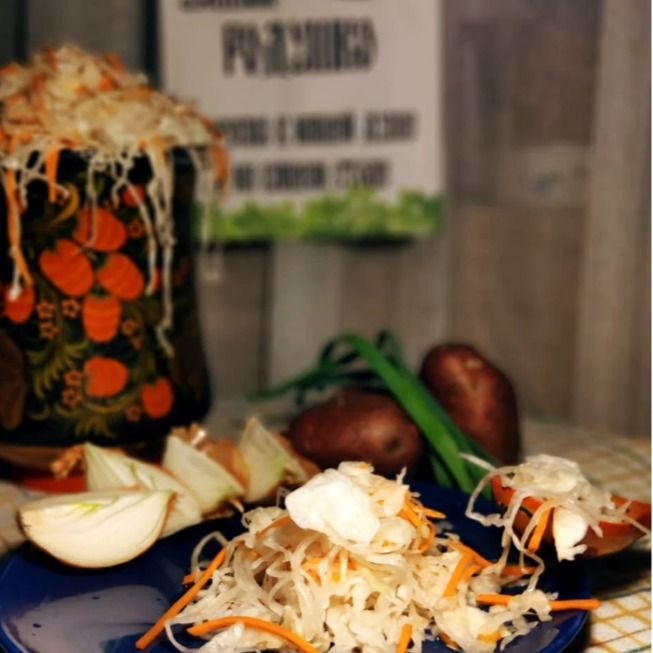 Капуста квашенная классическая Капуста квашенная классическая