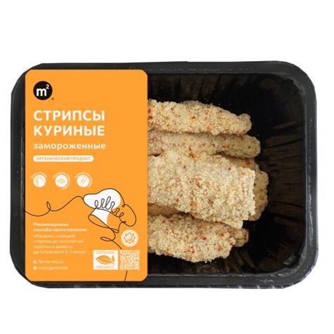 Стрипсы куриные в панировке, замороженные Стрипсы куриные в панировке, замороженные