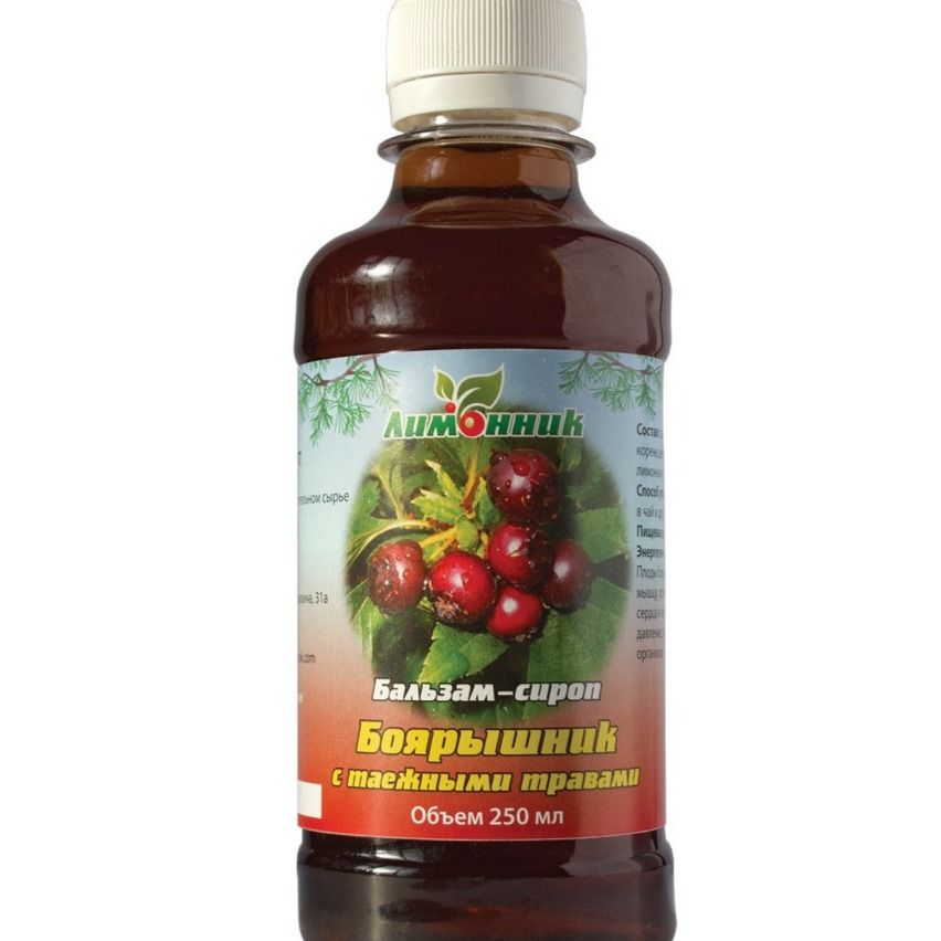 Бальзам-сироп «Боярышник с таежными травами»