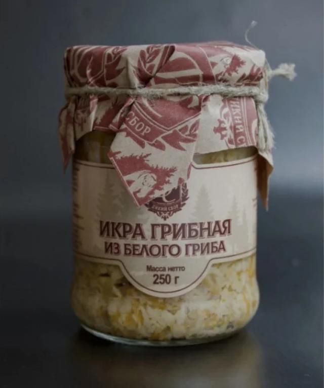 Икра грибная из белого гриба - упаковка 1 Шт.