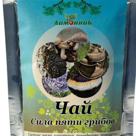 Чай "Сила пяти грибов"