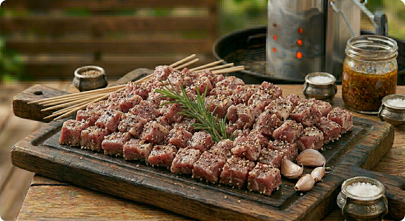 Шашлык задок баранины