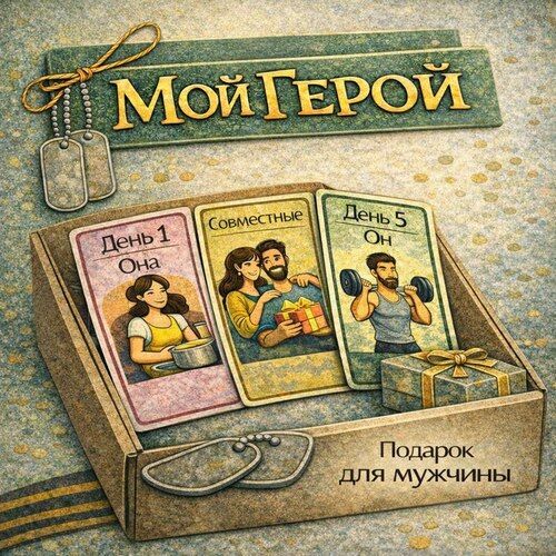 Игра для пар «Мой герой» со сладостями-5