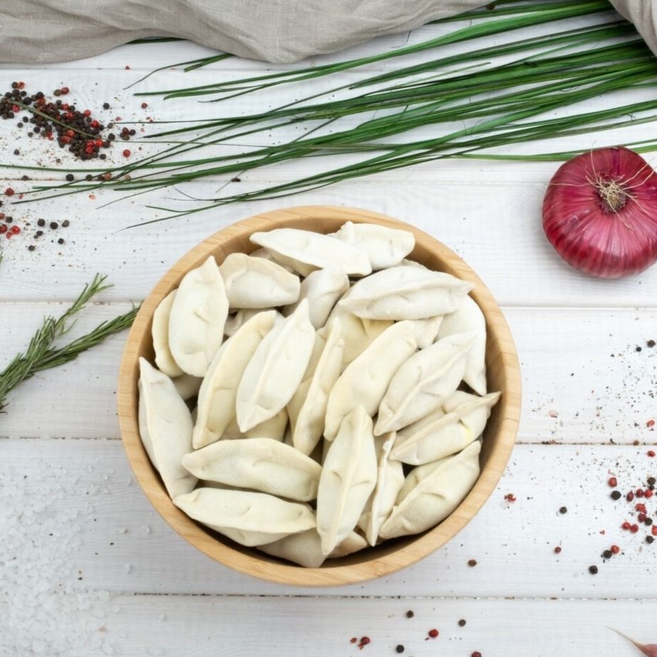 Вареники с картофелем и укропом Вареники с картофелем и укропом