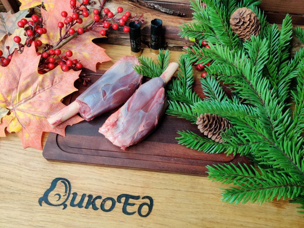 Голяшка пятнистого оленя на кости - упаковка 1.5 Кг.-2 Голяшка пятнистого оленя на кости - упаковка 1.5 Кг.-2