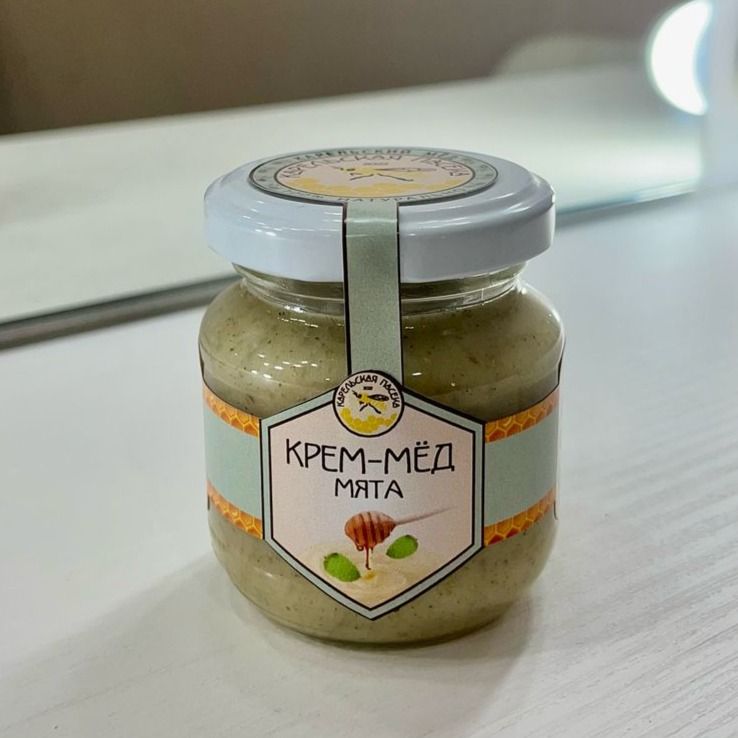 Крем-мёд "Мята" 160 г. Крем-мёд "Мята" 160 г.