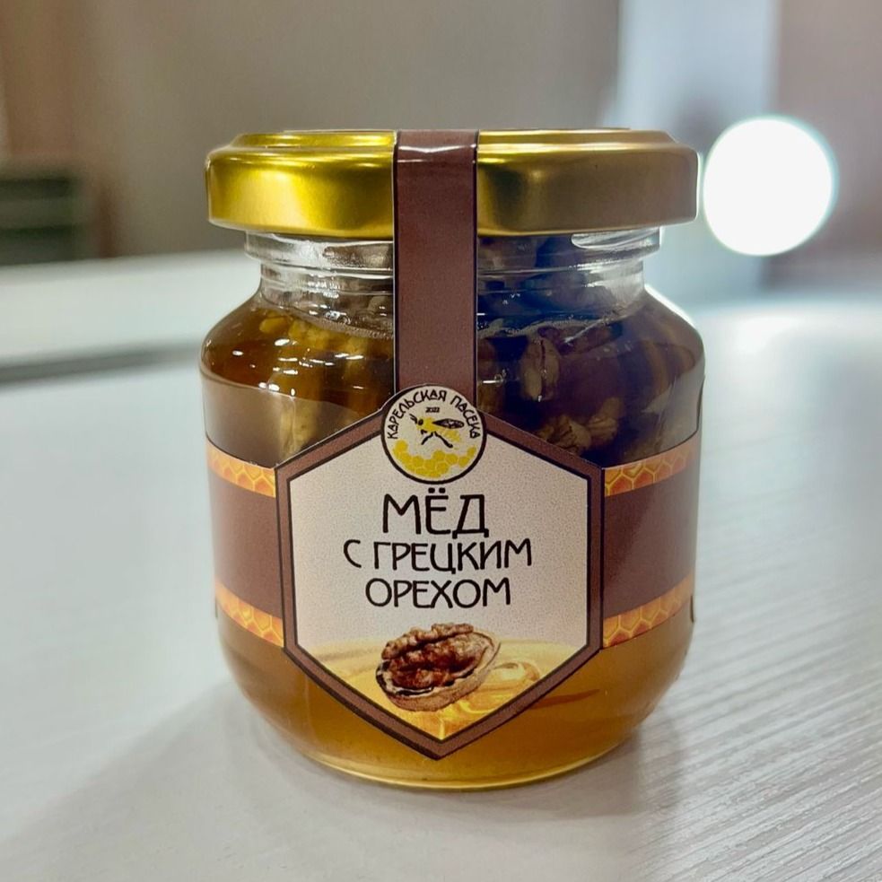 Мёд с грецким орехом Мёд с грецким орехом
