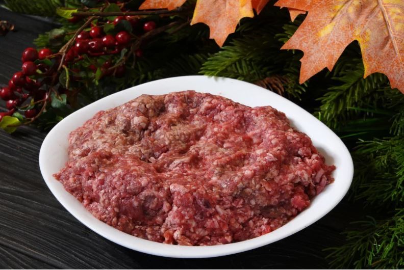 Фарш из мяса европейского благородного оленя Баланс 40 - упаковка 1 Кг. Фарш из мяса европейского благородного оленя Баланс 40 - упаковка 1 Кг.