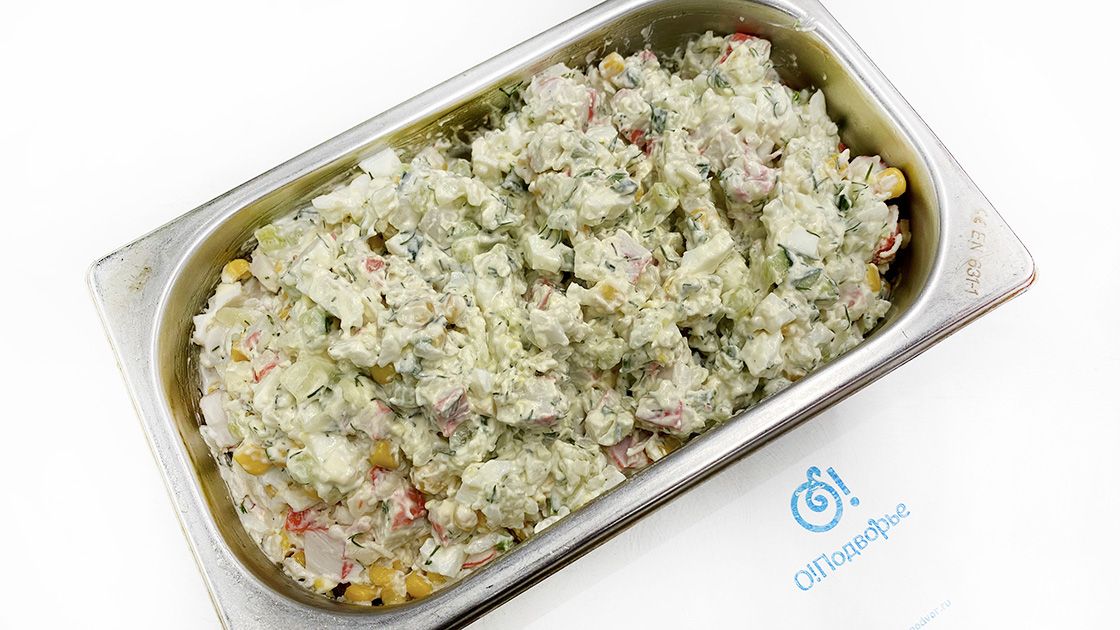 Салат Крабовый (Домашняя готовая кулинария)