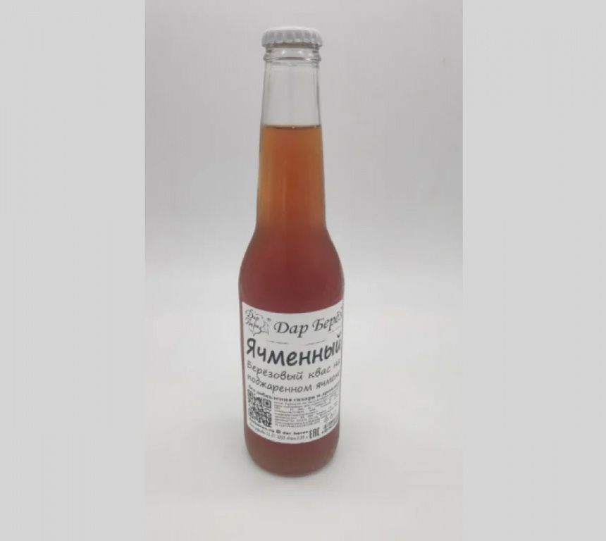 Березовый квас Ячменный (330 мл) - упаковка 1 Шт.-2 Березовый квас Ячменный (330 мл) - упаковка 1 Шт.-2